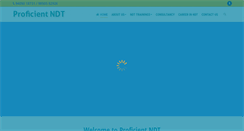 Desktop Screenshot of proficientndt.com